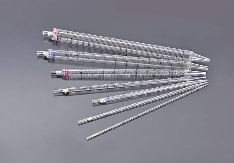 25 mL Stripette Serological Pipets, Polystyrene, Individually Paper/Plastic Wrapped, Sterile, 25/Bag