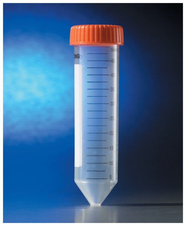 Corning 50 mL PP Centrifuge Tubes, Conical Bottom with CentriStarCap, Sterile, 25/Pack