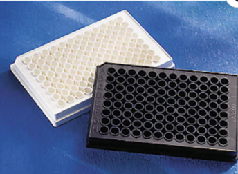 96-well Solid Black Flat Bottom Polystyrene TC-treated Microplates