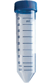 50 mL High Clarity PP Centrifuge Tube, Conical Bottom, Sterile