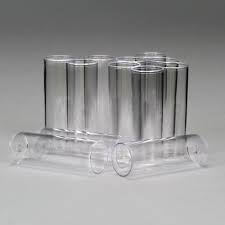 5X95Mm (Narrow) Clear Polystyrene Drosophila Vials.