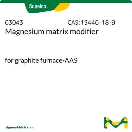 Magnesium matrix modifier, CAS# 13446-18-9